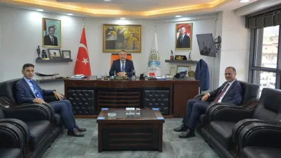Ziraat Bankası’ndan Dinar Belediyesi’ne Nezaket Ziyareti