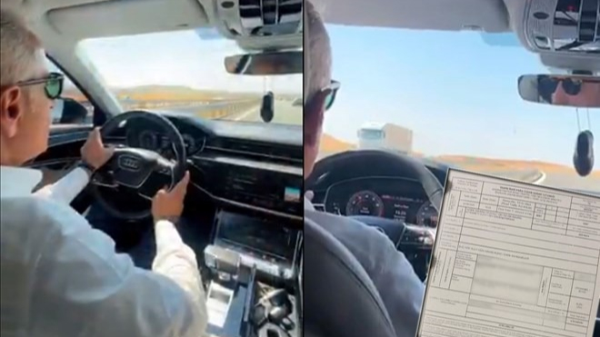 Bakan Abdulkadir Uraloğlu’na Radar Cezası