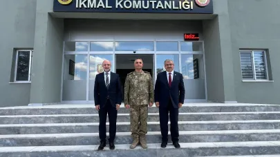 Milletvekili Yurdunuseven ve Şahin’den Tuğgeneral Tecimer’e Hayırlı Olsun Ziyareti