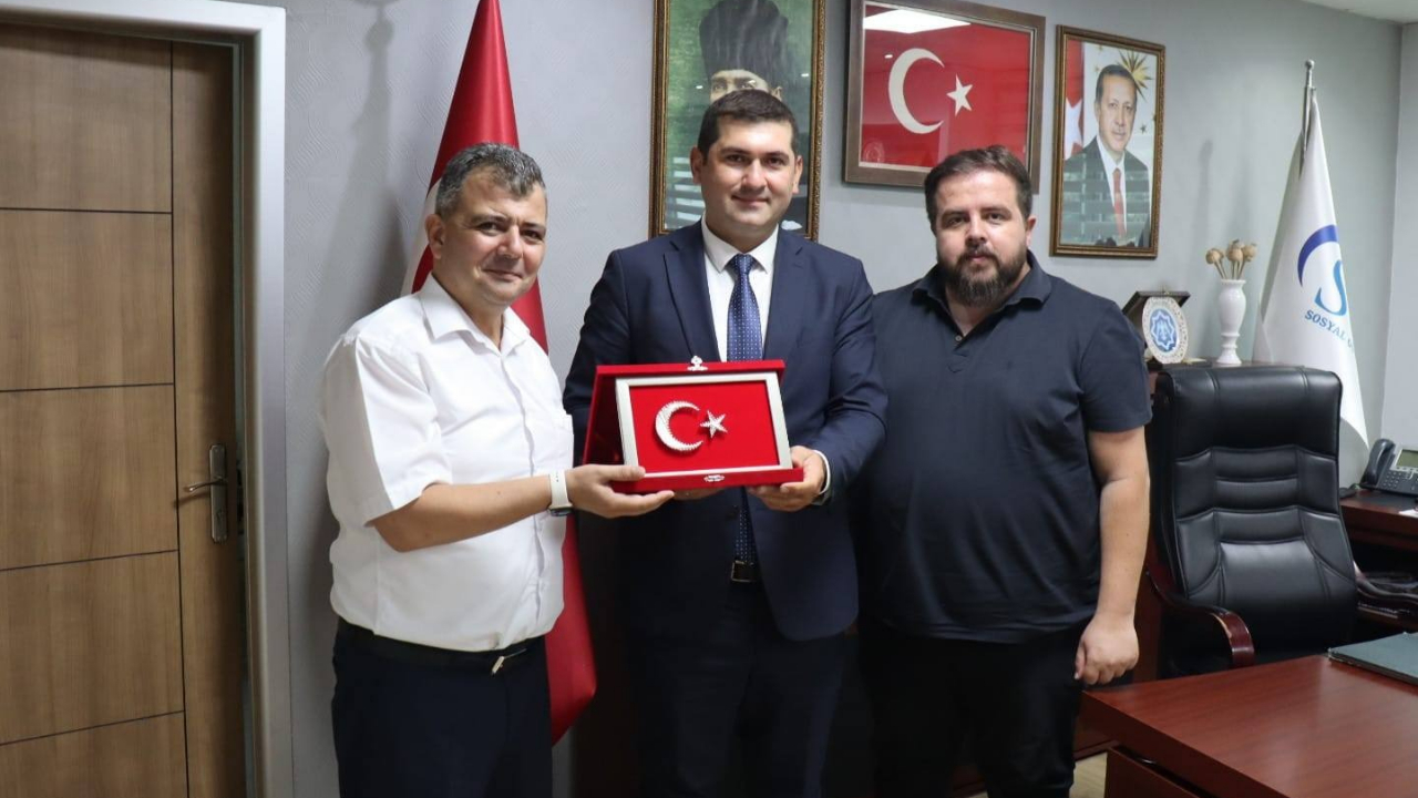 Başkan Koyuncu’dan SGK İl Müdürü Çelikbaş’a Hayırlı Olsun Ziyareti