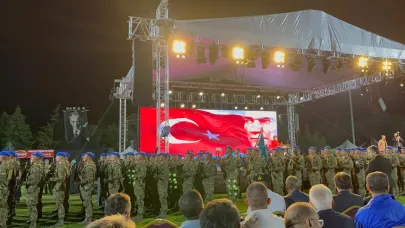 Stadyumdaki Kutlamalara Komandolar Damga Vurdu