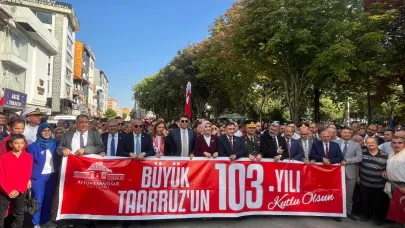 Zafer Yürüyüşü Coşkuyla Gerçekleştirildi