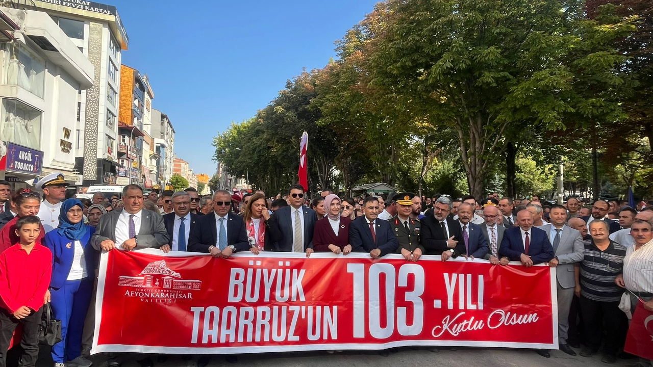 Zafer Yürüyüşü Coşkuyla Gerçekleştirildi