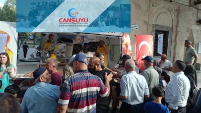Cansuyu Derneği Mevlid-İ Şerif Okutup Lokma Dağıttı