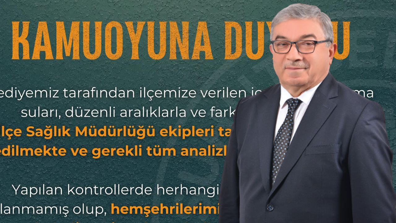 Başkan Özaşkın Açıkladı: "Sular Güvenle Kullanılabilir"