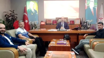 Optisyen-Gözlükçüler Odası’ndan İl Sağlık Müdürü Öztürk’e Ziyaret