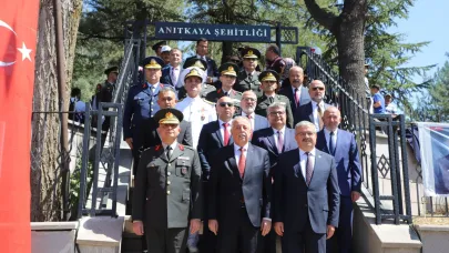 Anıtkaya Şehitliği’nde Şehitler Dualarla Anıldı
