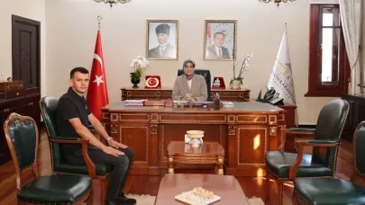 Vali Yiğitbaşı’ndan Jandarma Uzman Çavuş Altın’a Başarı Dileği