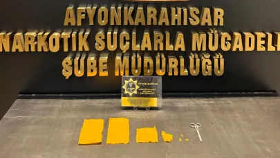 Afyon’da Uyuşturucu Operasyonu!
