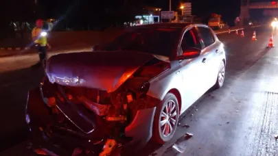 Afyonkarahisar’da İki Otomobilin Çarpıştı Kazada 9 Kişi Yaralandı
