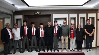 Gazilerden Başkan Koyuncu’ya Ziyaret