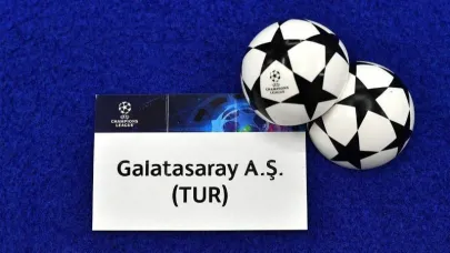 Galatasaray’ın Şampiyonlar Ligi Fikstürü Açıklandı