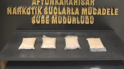Afyonkarahisar’da Otobüste 4 Kilo 200 Gram Uyuşturucu Ele Geçirildi
