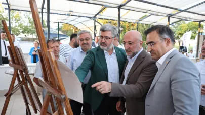 AK Parti Heyeti, Termal ve Çamur Festivali Gala Yemeğine Katıldı