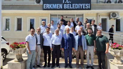 Milletvekili Yurdunuseven’den Erkmen Belediyesi’ne Ziyaret