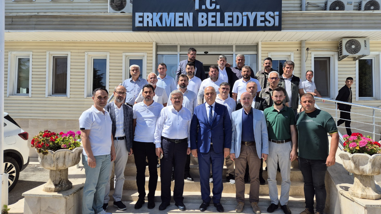 Milletvekili Yurdunuseven’den Erkmen Belediyesi’ne Ziyaret
