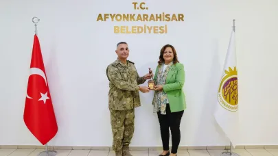 Garnizon Komutanı Tecimer’den Başkan Köksal’a Ziyaret