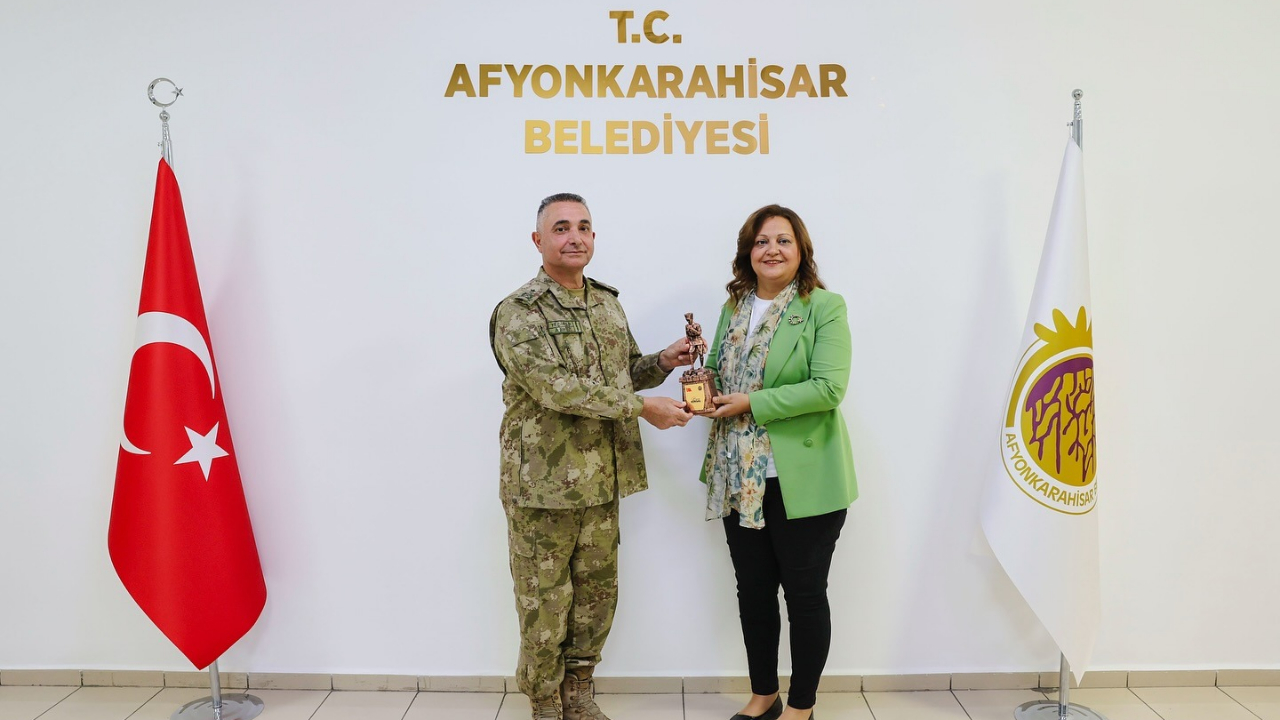 Garnizon Komutanı Tecimer’den Başkan Köksal’a Ziyaret
