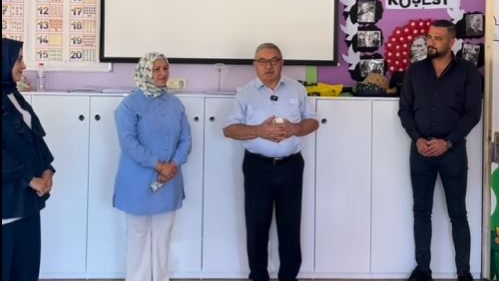 Başkan Özaşkın, Piri Reis Muhsin Düğüncü Anaokulu'nda Öğrencilerle Buluştu