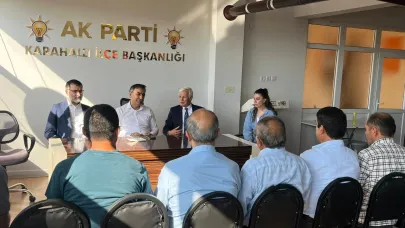 AK Parti Milletvekili Hasan Karahallı’da Vatandaşlarla Bir Araya Geldi