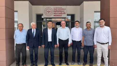 AK Parti Milletvekili Arslan’dan Karahallı Devlet Hastanesi’ne Ziyaret