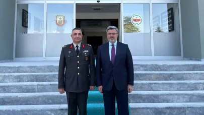 Milletvekili Özkaya’dan Tuğgeneral Tecimer’e Ziyaret