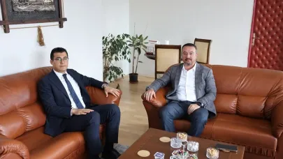 Başkan Öztaş’tan Cumhuriyet Başsavcısı Köroğlu’na Nezaket Ziyareti
