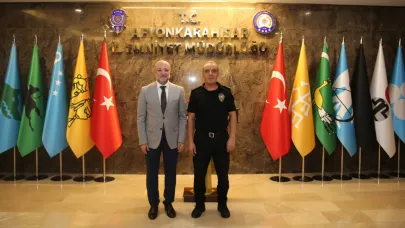 Başkan Şahin’den Emniyet Müdürü Erol’a Ziyaret