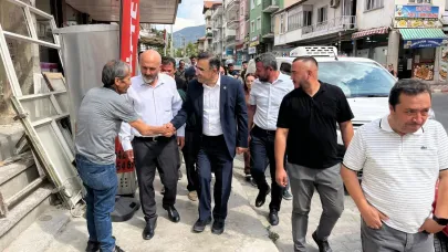 AK Parti Milletvekili Arslan, Uşak’ın Sivaslı İlçesinde Esnafla Buluştu