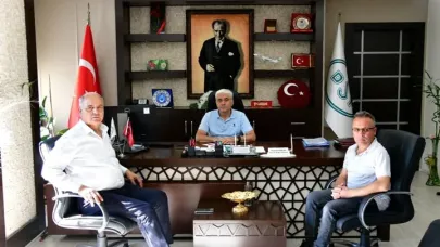 Başkan Şahin’den DSİ 18. Bölge Müdürü Erkan’a Ziyaret