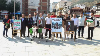Afyonkarahisar'da "Boş Sıralar" Etkinliğiyle Gazze'ye Destek