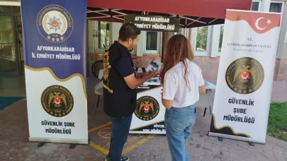 Emniyet’ten Üniversite Öğrencilerine Bilgilendirme Çalışması
