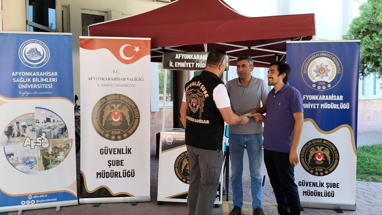 Üniversite öğrencileri ‘terörle mücadele’ konusunda bilgilendirildi