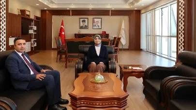 Afyonkarahisar Valisi Yiğitbaşı, Mülkiye Müfettişi Çelikel'i Makamında Ağırladı