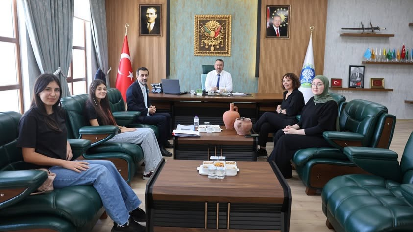 Afyonkarahisar Dumlupınar Bilim ve Sanat Merkezi'nden Başkan Öztaş’a Ziyaret