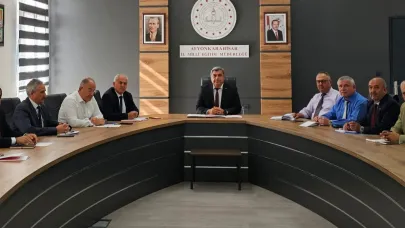 Afyonkarahisar’da 2025-2026 Eğitim Öğretim Yılı Hazırlıkları Değerlendirme Toplantısı Gerçekleştirildi