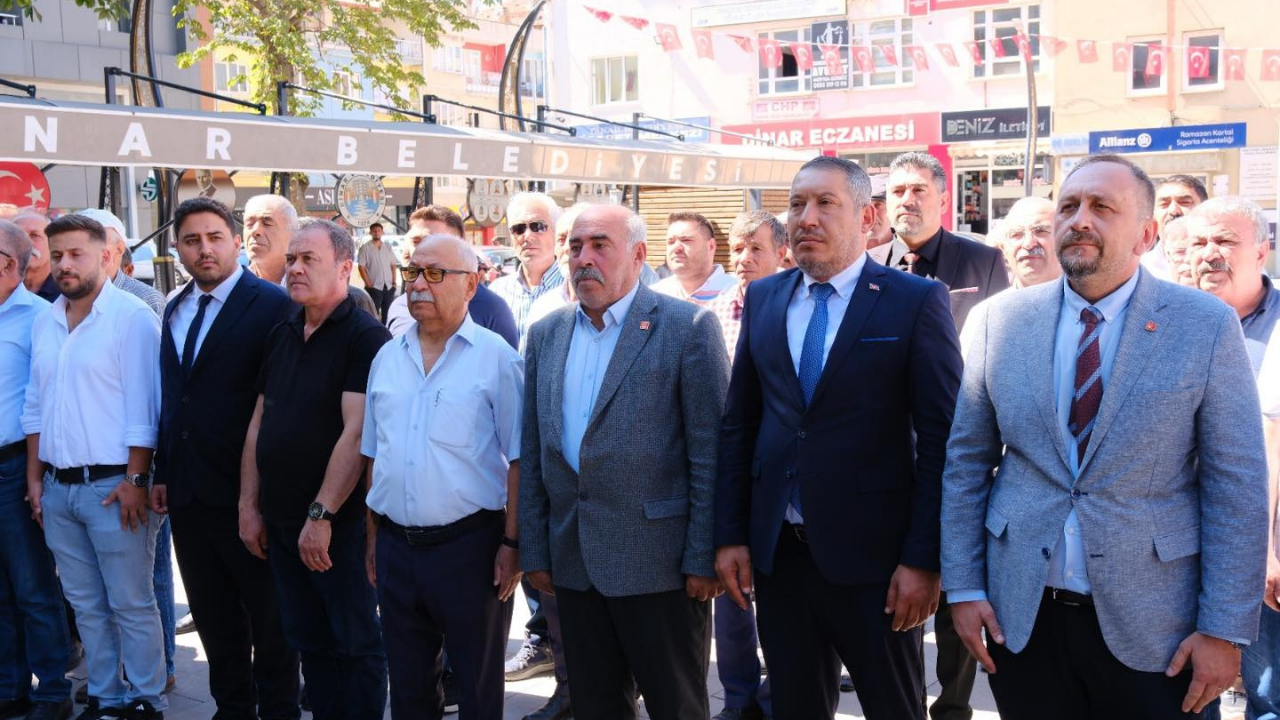 CHP’nin 102. Yılı Dinar’da Coşkuyla Kutlandı