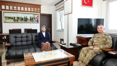 Vali Yiğitbaşı Tuğgeneral Tecimer’i Ziyaret Etti