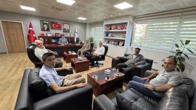 Afyonkarahisar SGK İl Müdürü Çelikbaş’a Afyonkarahisar Şehit Gaziler Derneği Başkanı Kumartaşlı’dan Ziyaret