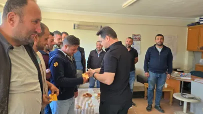Bolvadin Belediye Başkanı Aynacı, Sahadaki Emekçilerle Bir Araya Geldi