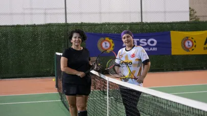 ATSO 19. Spor Oyunları’nda Kort Tenisi Heyecanı Sürüyor