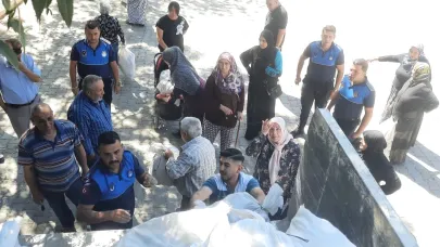 Dinar Belediyesi Vatandaşlara 30 Ton Patates Dağıtıldı