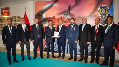 MHP Heyetinden Emniyet Teşkilatı Şehit Aileleri Vakfı Başkanı Kavlak’a Ziyaret