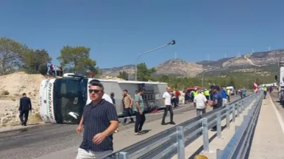 Mersin'deki otobüs kazası: 3 kişi öldü