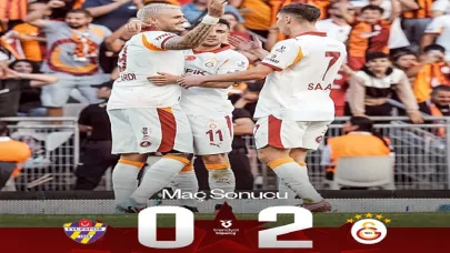 Eyüpspor 0-2 Galatasaray maç özeti ve golleri