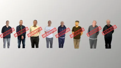 Kırmızı Bültenle ve Ulusal Seviyede Aranan 8 Suçlu Türkiye’ye Getirildi