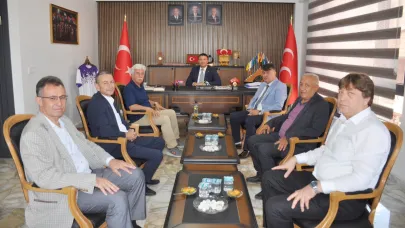 MHP Afyonkarahisar İl Başkanı Kahveci’ye Ziyaret
