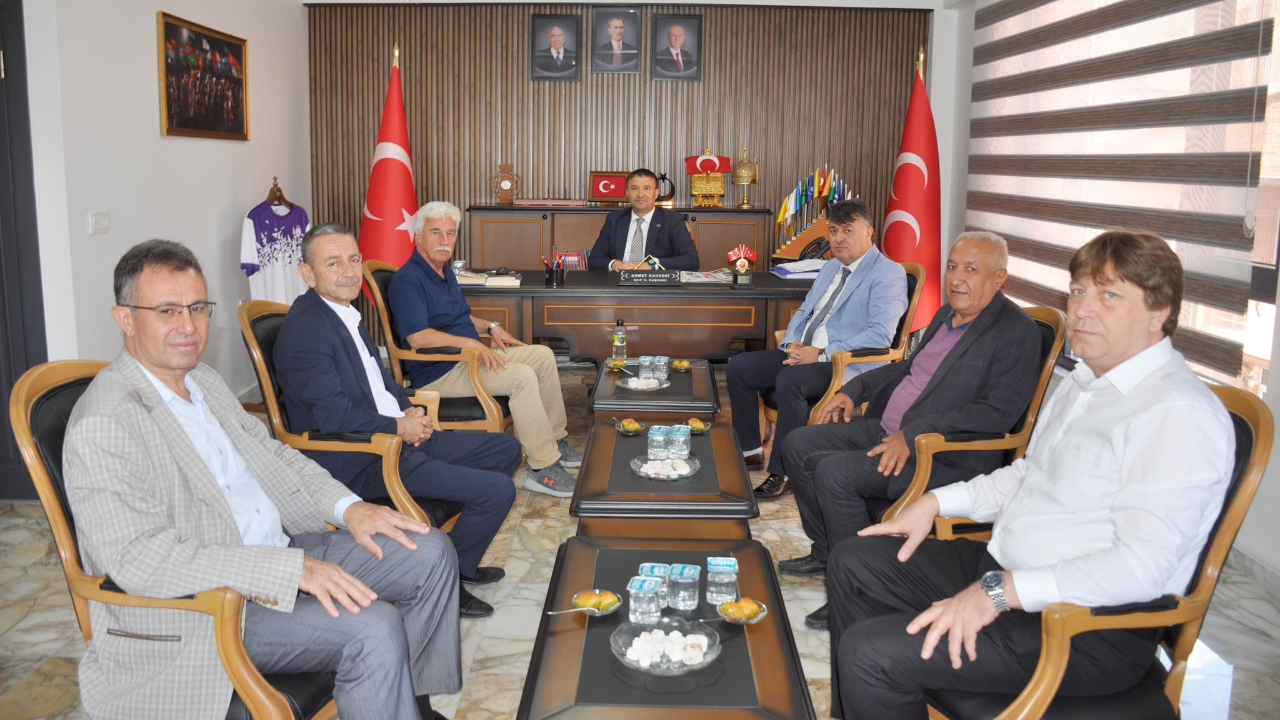 MHP Afyonkarahisar İl Başkanı Kahveci’ye Ziyaret