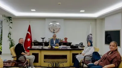 Afyonkarahisar ESOB Başkanı Üstün’e Nezaket Ziyareti