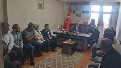Afyonkarahisar AK Parti Milletvekili Özkaya Haymana’da AK Parti Teşkilatıyla Bir Araya Geldi